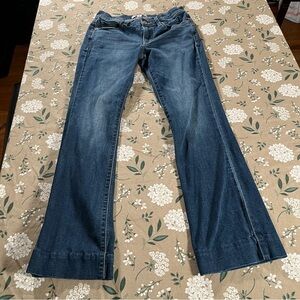 Lucky Brand Women's Sweet Mid Rise Bootcut Jeans, Size 4 Western Preppy Y2K